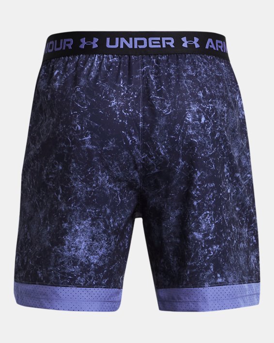 Men's UA Vanish Woven 6" Printed Shorts in Purple image number 5